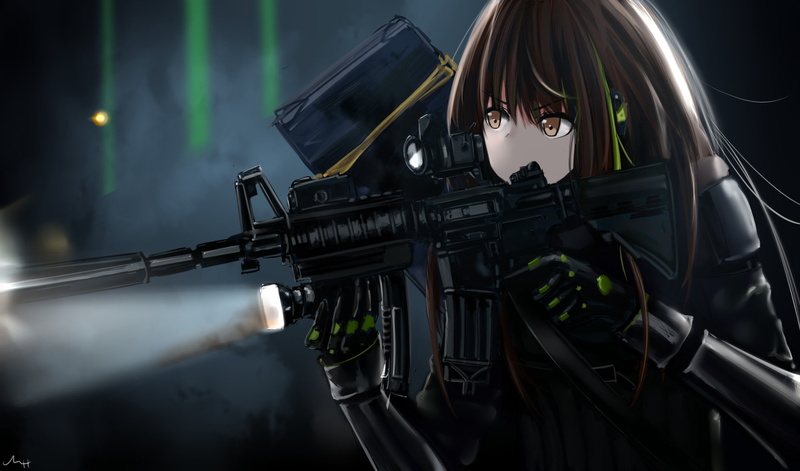 1080P, Girls Frontline, M4A1 (Girls Frontline), Video Game
