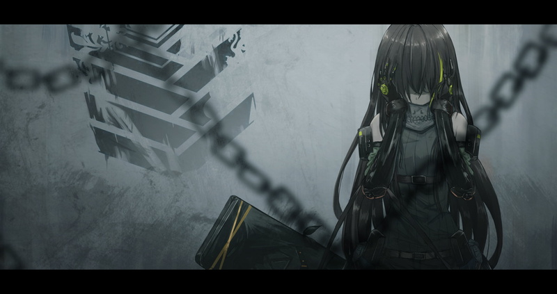 Girls Frontline, anime girls, 2K, anime, m4a1 (girls frontline), Aer7o