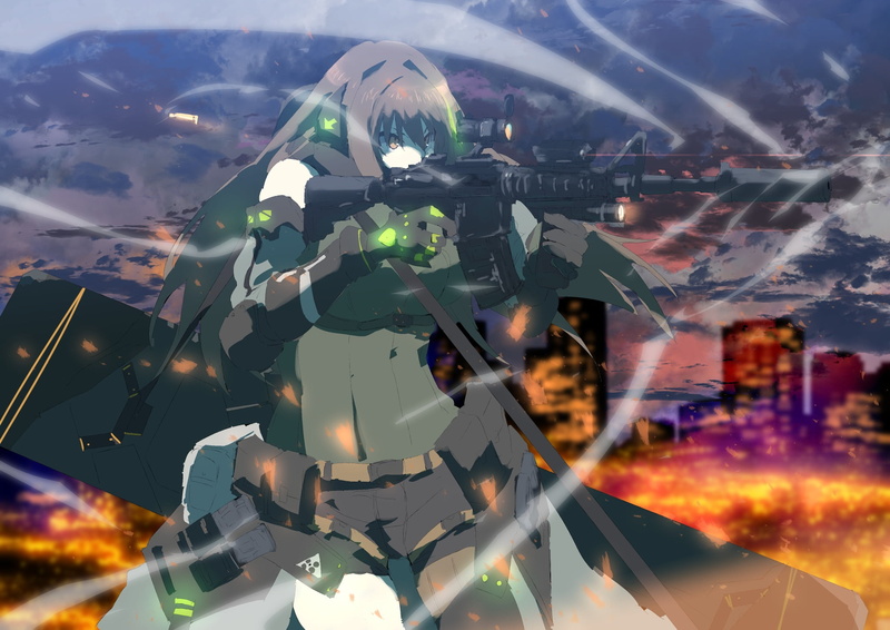 Girls Frontline, Video Game, M4A1 (Girls Frontline), 1080P