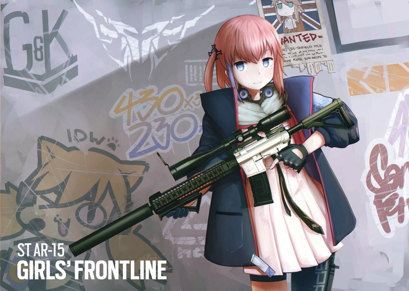 Video Game, Girls Frontline, AR15 (Girls Frontline), 1080P