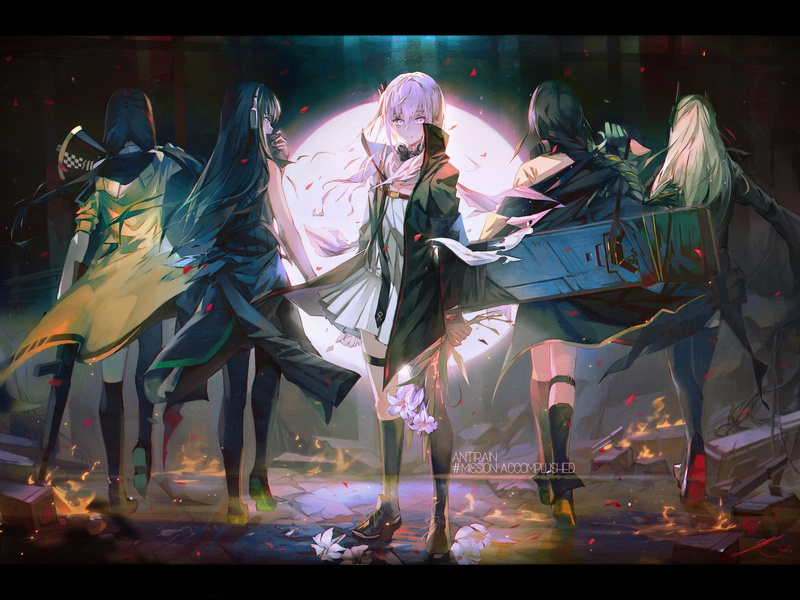 anime, AR15 (Girls Frontline), Girls Frontline, 2K, anime girls