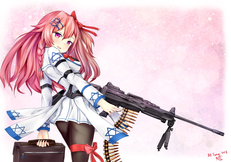 Negev (Girls Frontline), Girls Frontline, Video Game, 5K