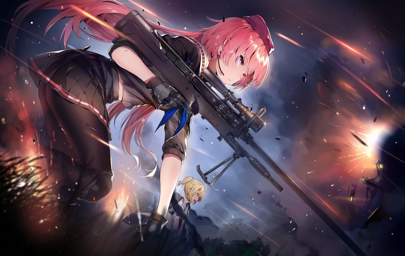 Video Game, NTW-20 (Girls Frontline), 1080P, Welrod MK II (Girls Frontline), Girls Frontline