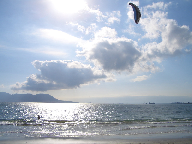 day, cloud, wind, surf, tarifa, blue, 2K, gibraltar, horizon, spain, since wind, wind vane, gust of wind, parachute, andalusia, flutter, water, ocean