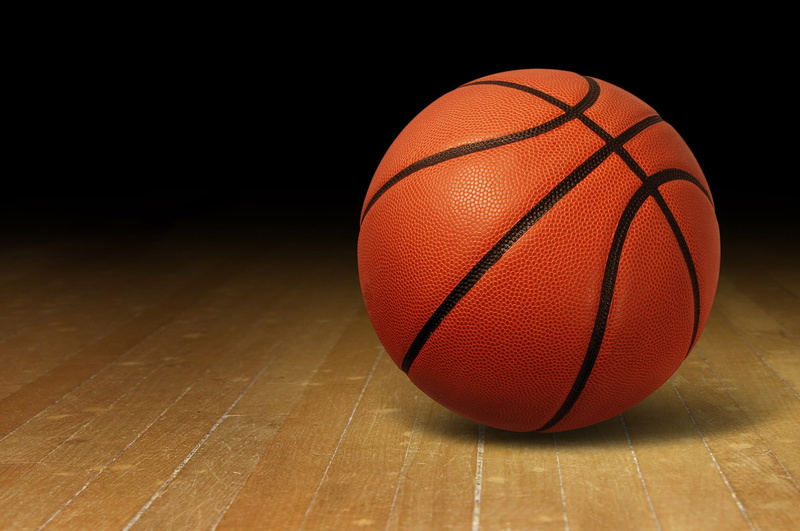 sport, textured, relaxation, wood - material, indoors, 1080P, sports equipment, hardwood floor, close-up, sphere, basketball - ball, court, black background