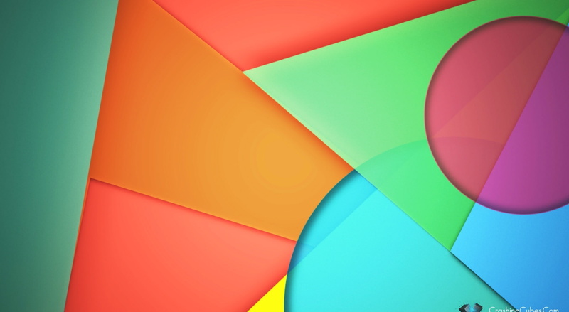 abstract, 1080P, illustration, backgrounds, no people, close-up, green color, blue, purple, minimalist, kitkat, mosaic, orange, variation, nexdroid, flying
