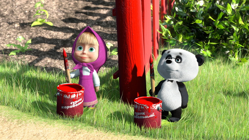 toy, doll, wearing, happiness, can, creativity, hijab, animation, human representation, bucket, pink, representation, cartoon, tree, art and craft, male likeness