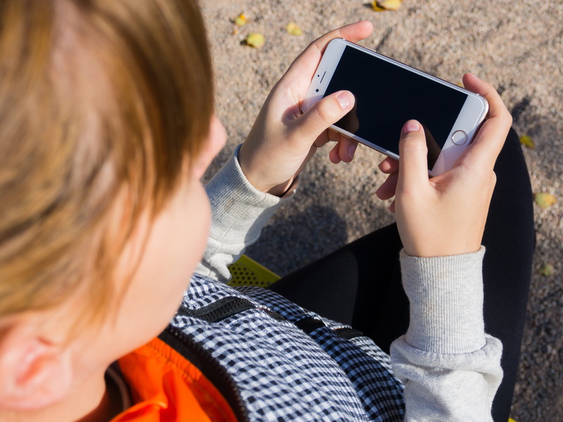 cellular, high angle view, digital native, Woman, gold, lifestyles, portable information device, using computer, Girl, people, technology, casual clothing