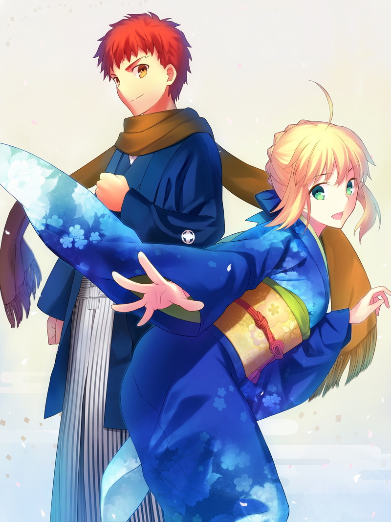anime girls, 2K, Shirou Emiya, Fate Series, Saber