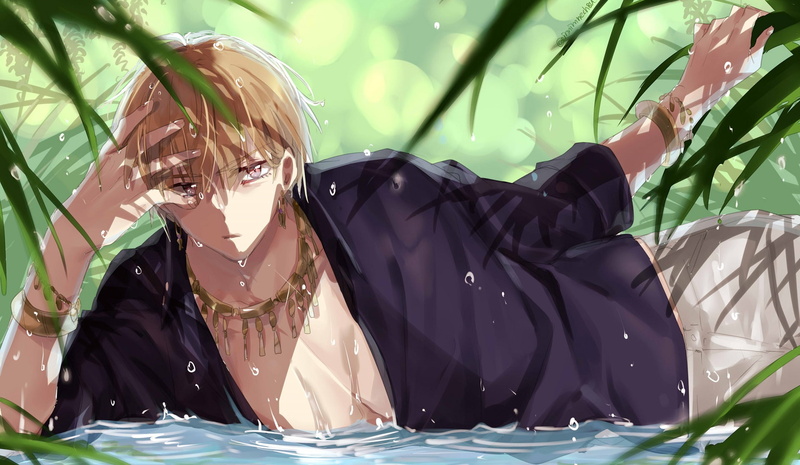 Caster (Fate/Grand Order), 1080P, Fate Series, Gilgamesh (Fate Series), Fate/Grand Order