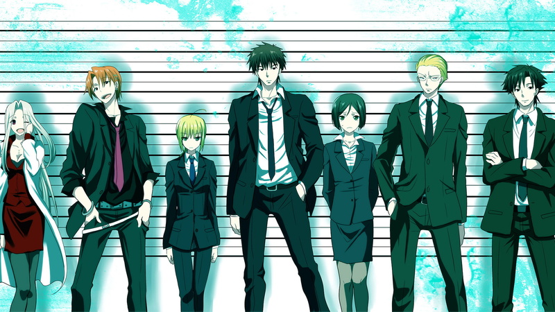 Anime, Ryuunosuke Uryuu, Kirei Kotomine, Fate/Zero, Kiritsugu Emiya, Irisviel Von Einzbern, Crossover, Kayneth El-Melloi Archibald, Waver Velvet, Saber (Fate Series)
