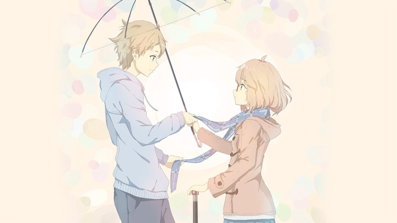 three quarter length, indoors, child, Beyond the Boundary, 1080P, Anime, two people, females, togetherness, young adult, emotion, adult, hairstyle, family