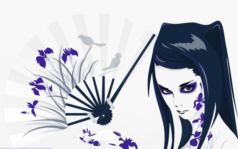 1080P, Ergo Proxy, anime, Re-l Mayer, fan art