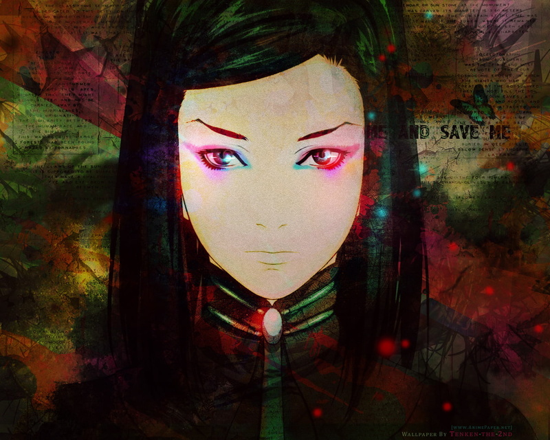 portrait, Lil Mayer, women, art and craft, multiple exposure, one person, headshot, paint, digital composite, Ergo Proxy, beautiful woman, young women