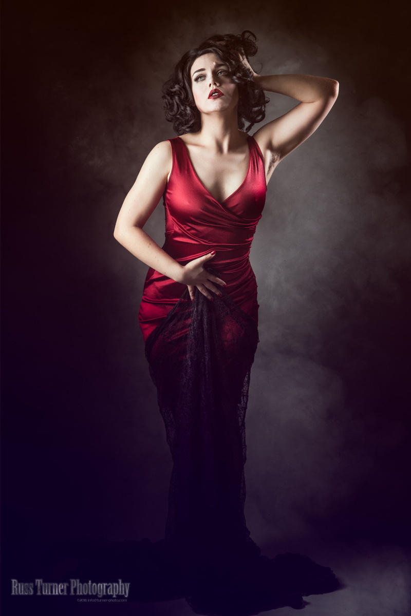 elegance, beautiful people, fashion, model, Russ Turner, beauty, red dress, indoors, hairy armpits, dress, clothing, beautiful woman, women, body part