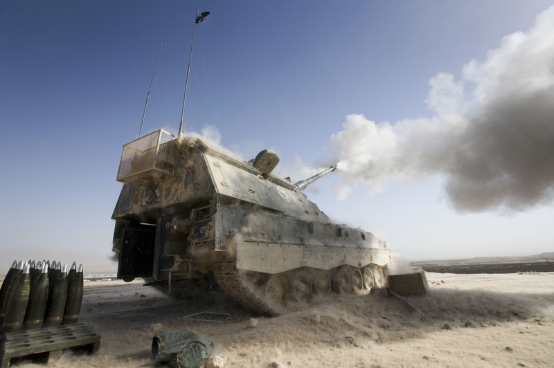 Self-propelled, (Armored howitzer), 2K, Artillery, Of 155-mm guns, gray, tank, German, Shot, L52, PzH 2000, Panzer howitzer 2000, (SAU)