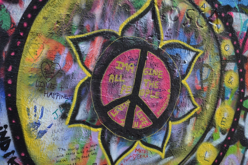 colored, close-up, art, color, text, memorial, artist, floral pattern, peace, wall - building feature, spray, creation, backgrounds, expression, urban