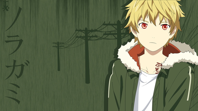 front view, Noragami, no people, portrait, creativity, Yukine (Noragami), drawing - art product, wall - building feature, character, 1080P, celebration