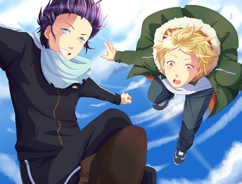 Anime, Yukine (Noragami), Yato (Noragami), Noragami, 1080P
