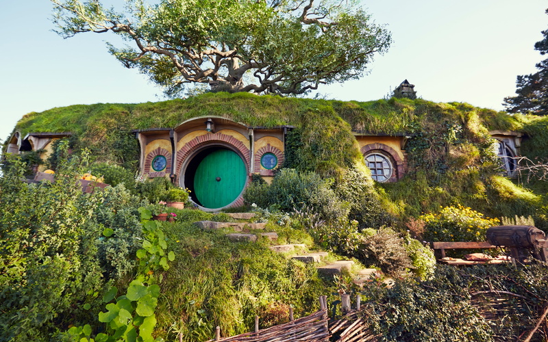 Hobbiton, 2K, The hobbit, Shir, Nora, Torba on the Steeper