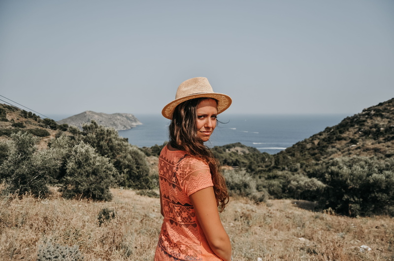 apparel, outdoors, hat, day, clear sky, girl, woman, colours, real people, leisure activity, one person, human, spain, hairstyle, person, casual clothing