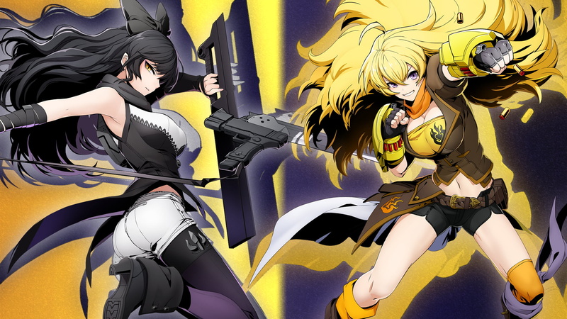 RWBY, Anime, Yang Xiao Long, Blake Belladonna, 1080P
