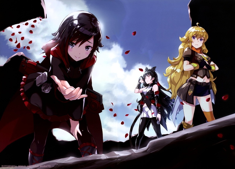 human representation, carnival - celebration event, festival, Yang Xiao Long, representation, Ruby Rose (RWBY), Blake Belladonna, art and craft, creativity