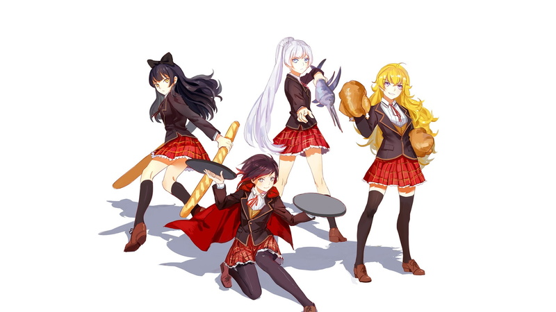 Ruby Rose (character), 1080P, Yang Xiao Long, Blake Belladonna, Weiss Schnee, RWBY