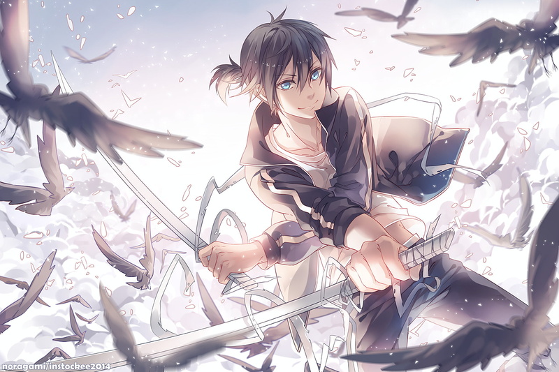women, hair, real people, young women, high heels, Anime, one person, lifestyles, Noragami, beautiful woman, digital composite, 1080P, young adult, Yato (Noragami)