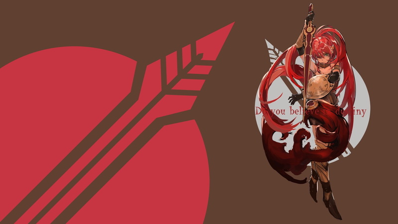 RWBY, Anime, 1080P, Pyrrha Nikos