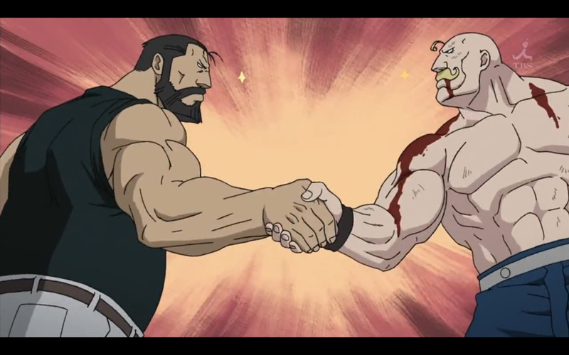curtis, metal, hd, armstrong, 720P, alex, sig, anime, louis, art, x, fullmetal, full, Fullmetal Alchemist, Alex Louis Armstrong, alchemist