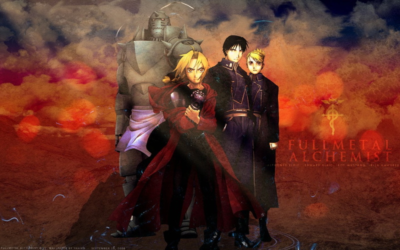 Alphonse Elric, Riza Hawkeye, 720P, Edward Elric, FullMetal Alchemist, Roy Mustang