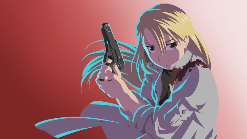 FullMetal Alchemist, 2K, Riza Hawkeye