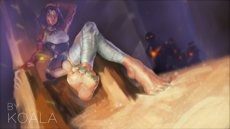 adult, real people, women, feet, arts culture and entertainment, creativity, belief, indoors, men, Mumei, dancing, spirituality, hand, Koutetsujou no Kabaneri