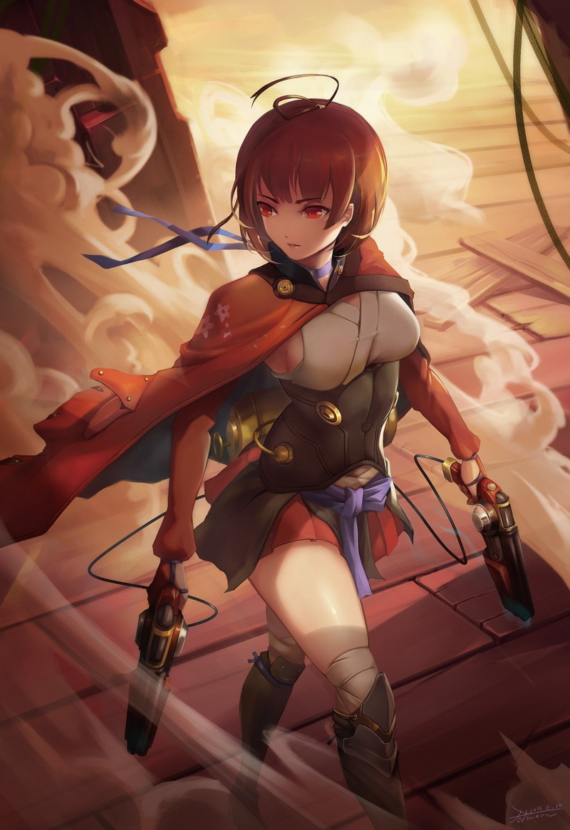 adult, anime, anime girls, human representation, males, indoors, short hair, male likeness, body part, men, human body part, activity, gun, fan art, weapon