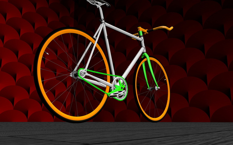 red, shape, spoke, close-up, tire, metal, transportation, in a row, 2K, pattern, stationary, wood - material, geometric shape, circle, indoors, illuminated