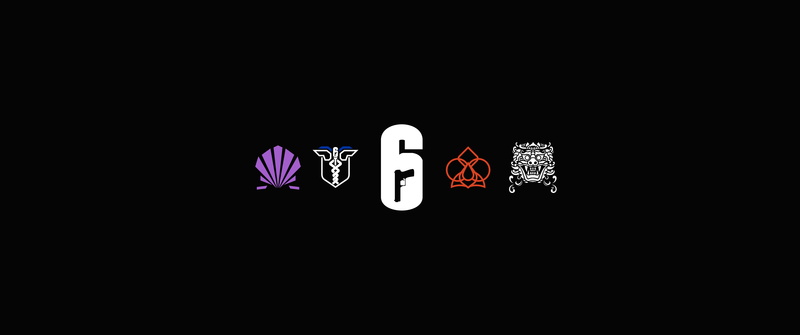 dark, black background, Rainbow 6: Siege, Tom Clancys Rainbow Six, 5K, minimalism