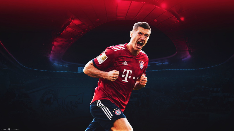 FC Bayern Munich, Soccer, Robert Lewandowski, Polish, 4K