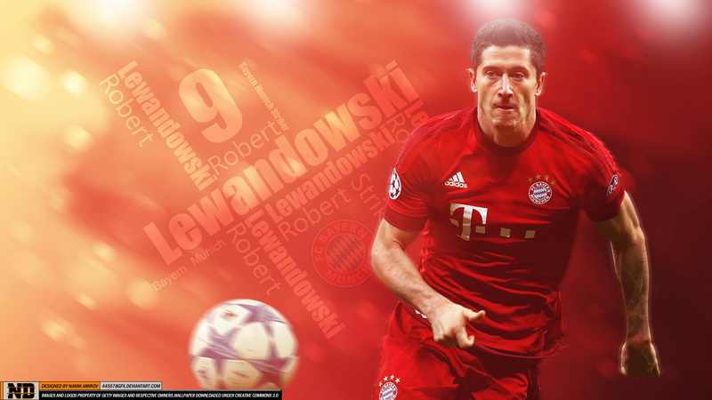 Robert Lewandowski, 1080P, Soccer, Polish, FC Bayern Munich