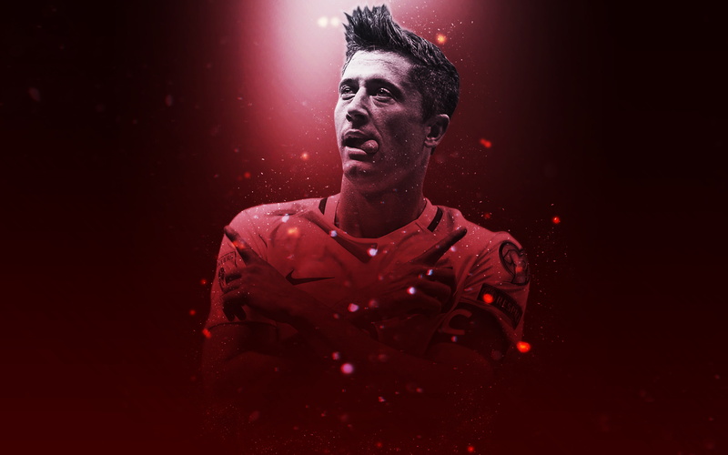 Polish, Soccer, 4K, Robert Lewandowski
