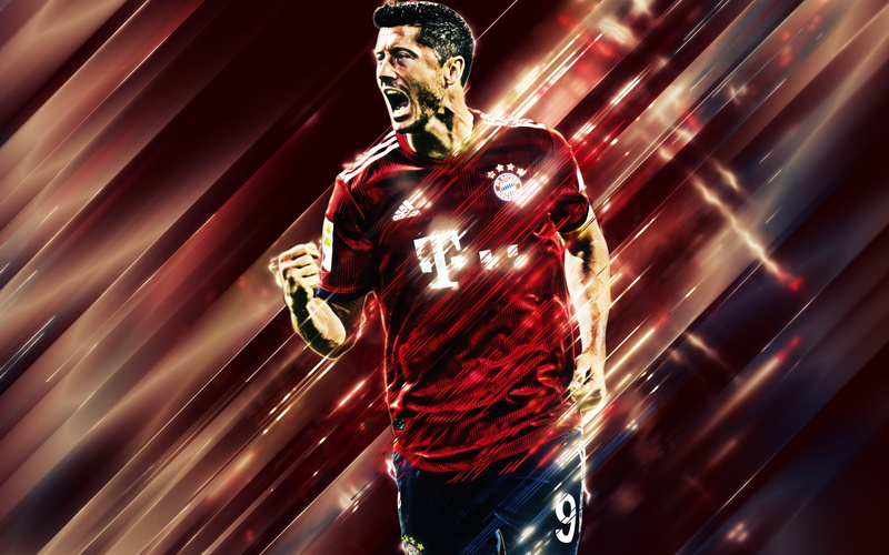 FC Bayern Munich, Polish, 4K, Robert Lewandowski, Soccer