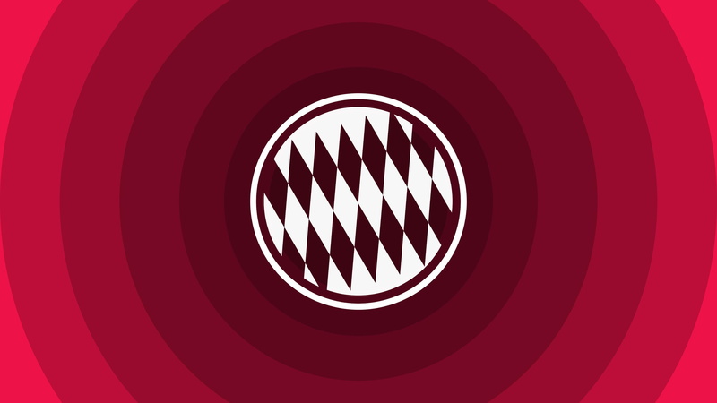 illustration, harleyquin, bayern, 4K, munich, maroon, minimal, white, logo, fc