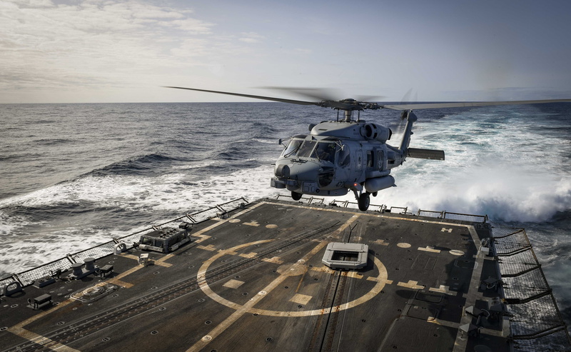 Helicopter, Aircraft, Sikorsky SH-60 Seahawk, 4K, Military Helicopters
