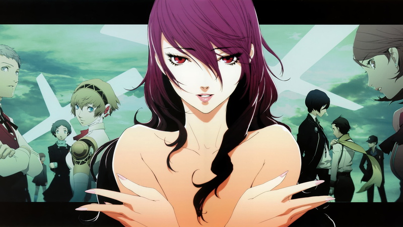 hd, anime, illustration, video games, 2K, persona, 3