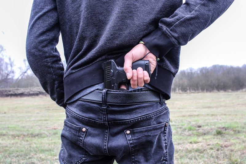 aggressive, hatred, day, standing, crime, midsection, 5K, dangerous, nature, outdoors, human, robbery, adult, weapon, armed, violence, males, violent
