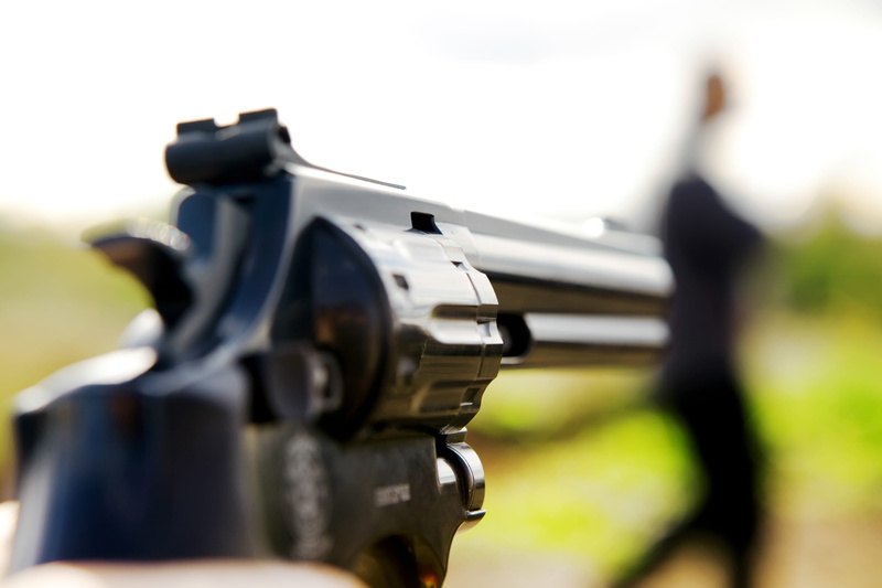 weapon, thug, selective focus, terrorist, firearm, threatening, people, crime, of, aiming, out, motion, close-up, assassin, accuracy, outdoors, danger