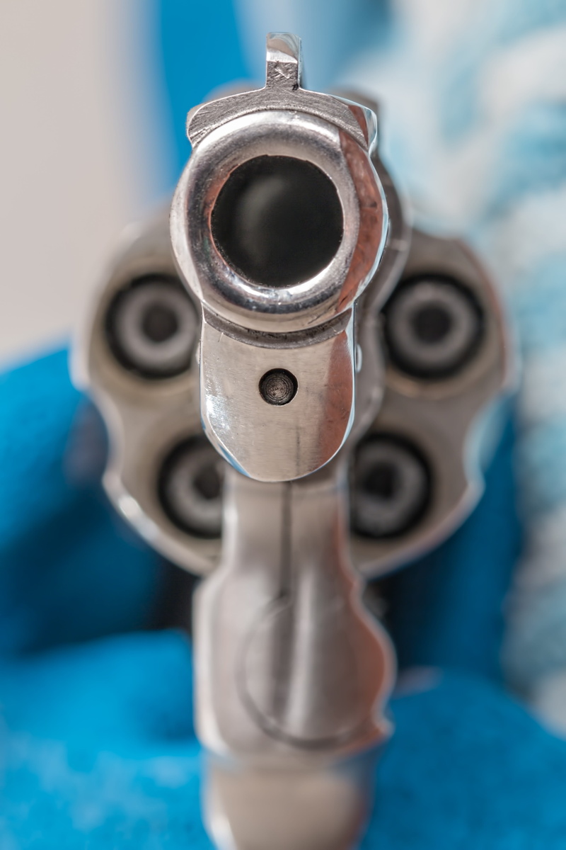 photography, dangerous, medical equipment, metal, handgun, criminal, focus, danger, police, security, defend, weapon, gray, crime, protection, firearm