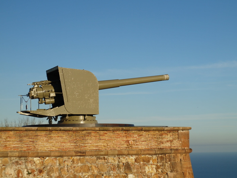 gunshot, protection, technology, bunker, metallic, danger, sunlight, sea, military, helmet, europe, metal, horizon over water, equipment, spain, outdoors