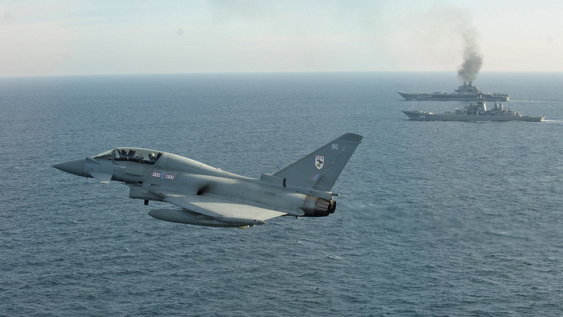Warplane, Eurofighter Typhoon, Jet Fighter, Aircraft, 1080P, Jet Fighters