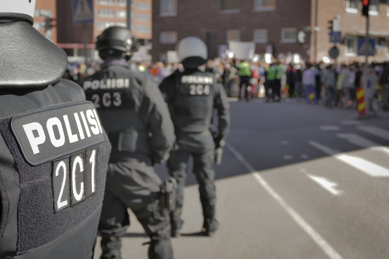 safety, police Force, men, group of people, gun, adults only, city, middle, authority, riot, responsibility, road, military, security Staff, law, outdoors